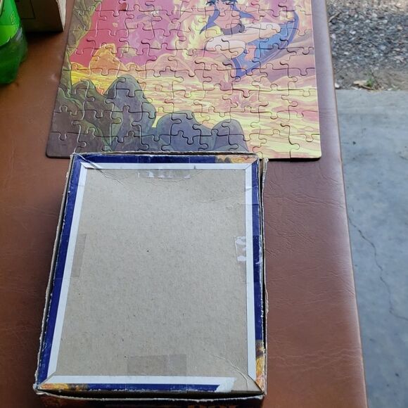 Lot of 2 Kids Vintage Jigsaw Puzzles - Aladdin and Rugrats - Picture 12 of 12